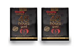 2 Adet 48 Hours Gold Ginseng Çikolata & 2 Adet Ginseng Kahve Set Gizli Gönderim