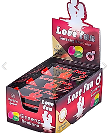 Love Fun Ginseng Bonbon Şeker 2' li 6 Adet